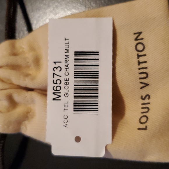 Louis Vuitton 3 Globe Logo Charm Multicolor - NWT - Picture 13 of 14